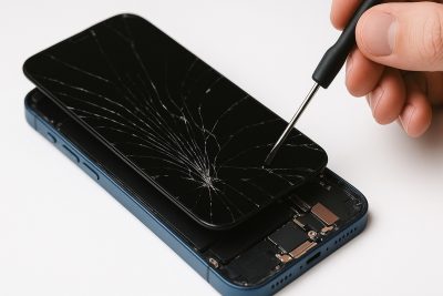 riparare telefono rotto
